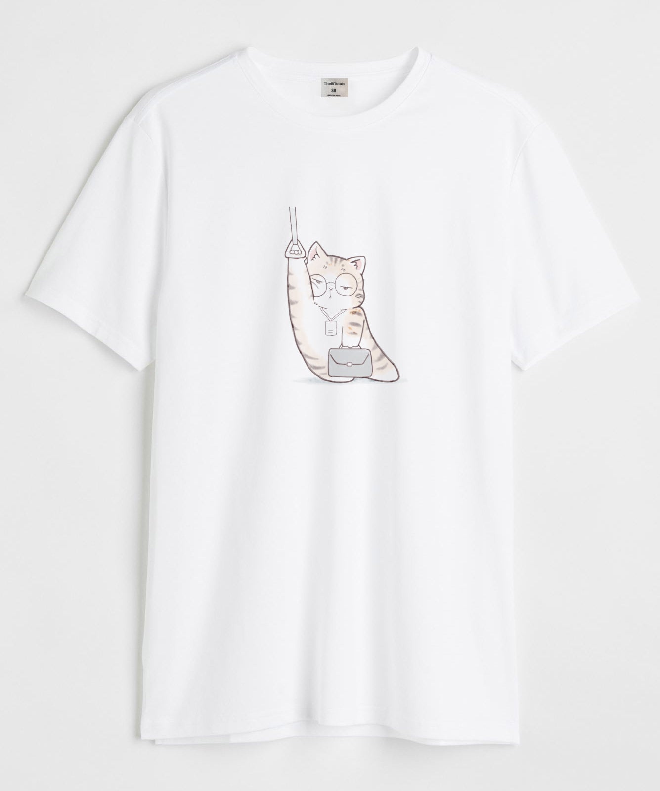 Paws & pause - Round Neck T-shirt