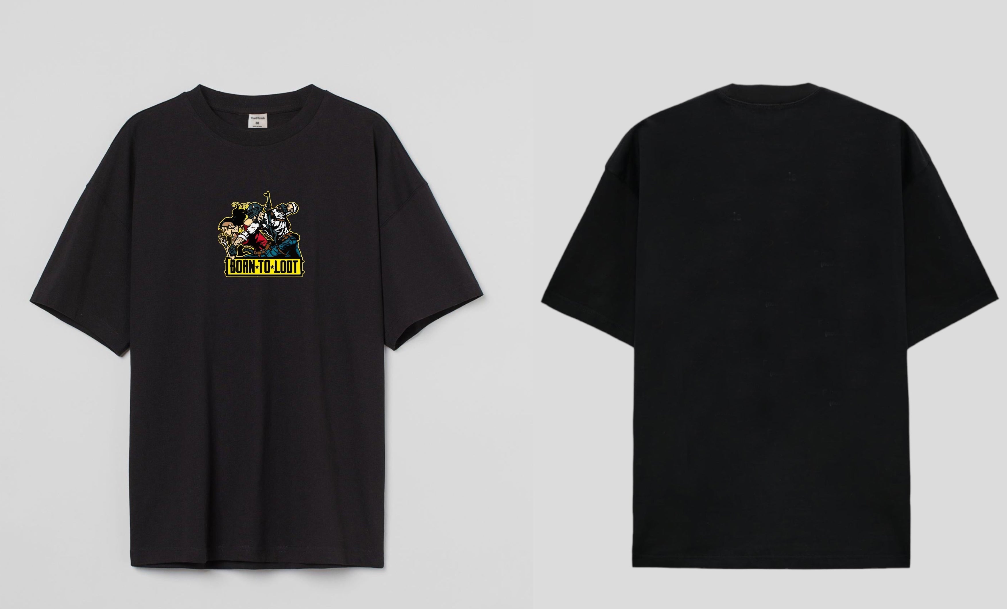 Born To Loot - Oversized T-shirt