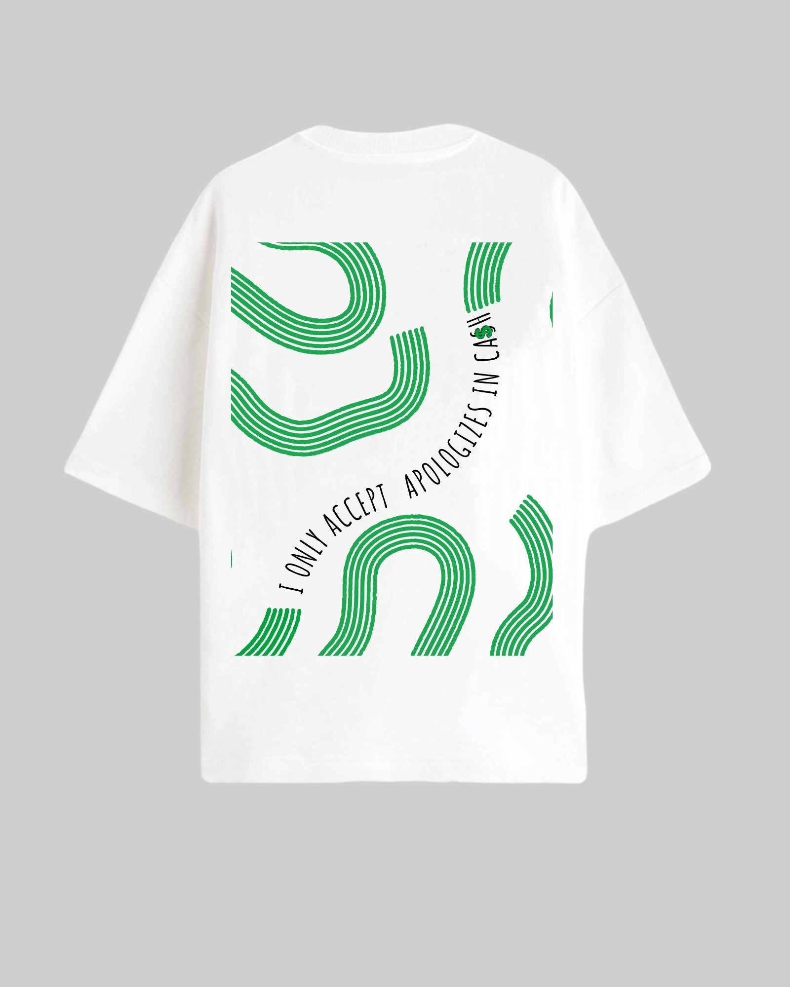 Cash apologies - Oversized T-shirt