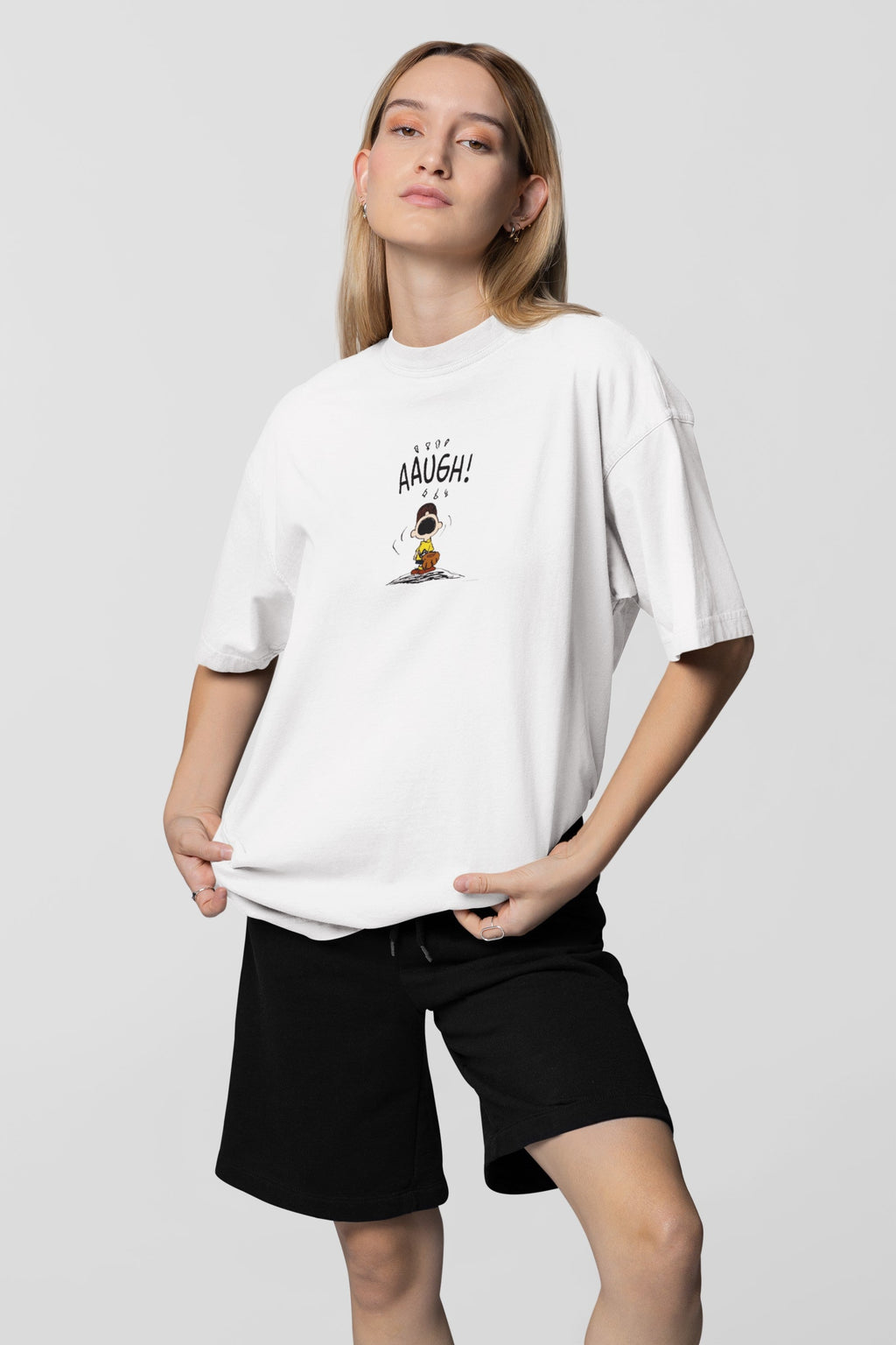Aaugh- Oversized T-shirt