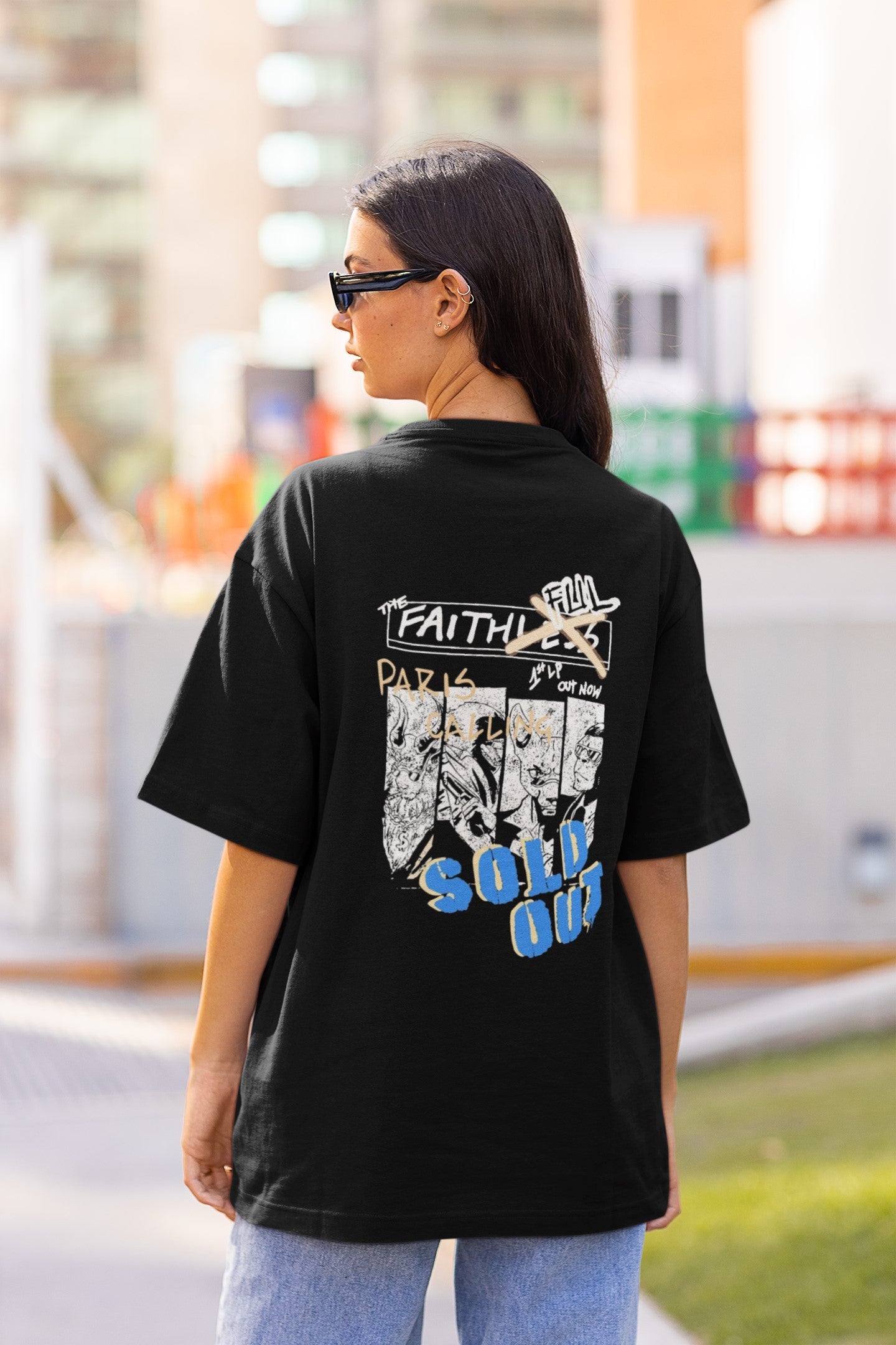 Faithless - Oversized T-shirt