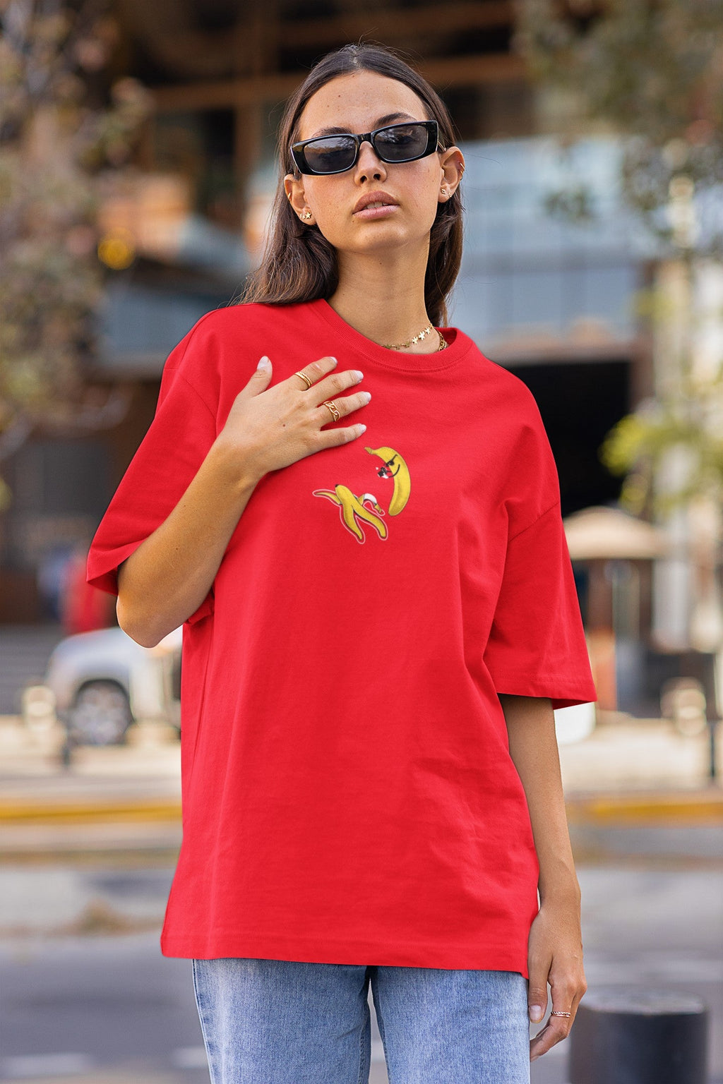 Snap n slip  - Oversized T-shirt