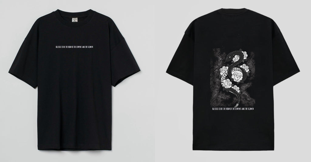 SERPENT - Oversized T-shirt