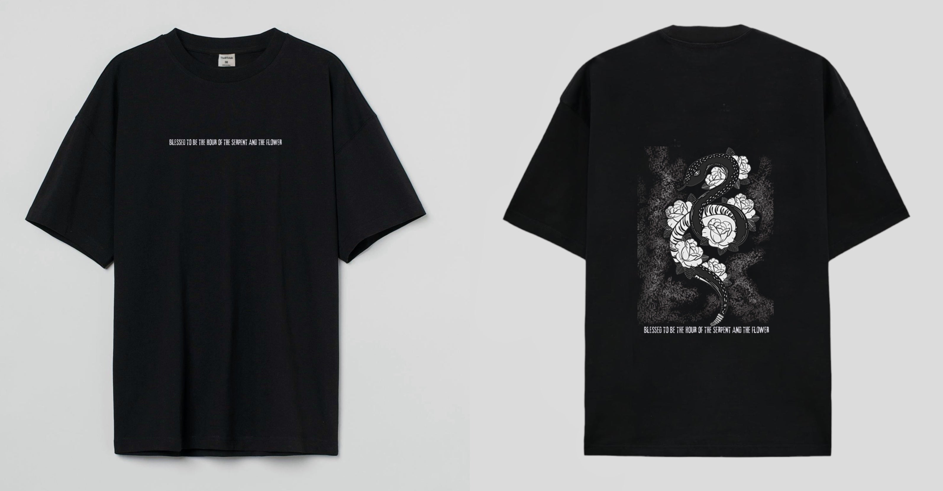 SERPENT - Oversized T-shirt