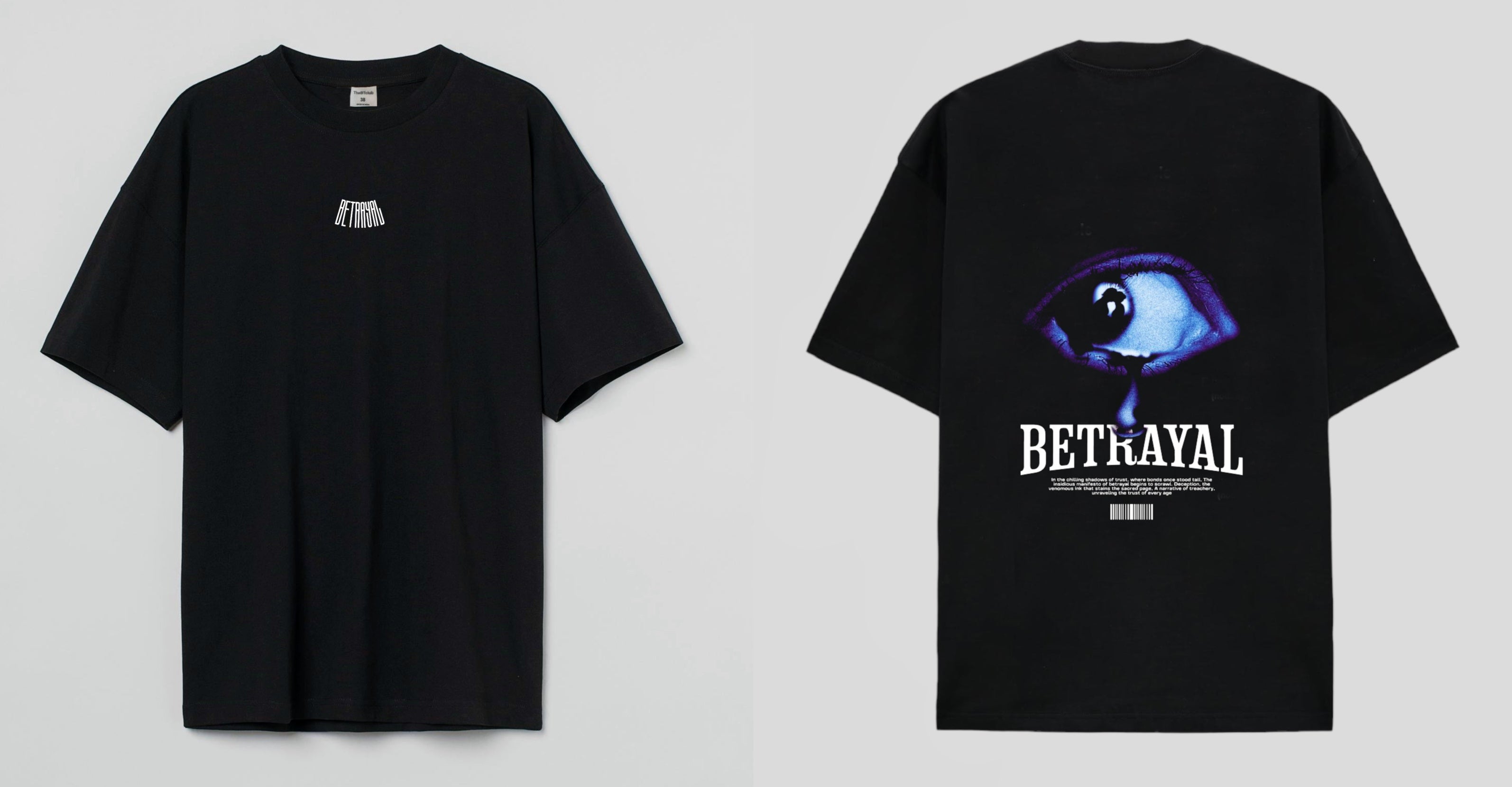 BETRAYAL - Oversized T-shirt