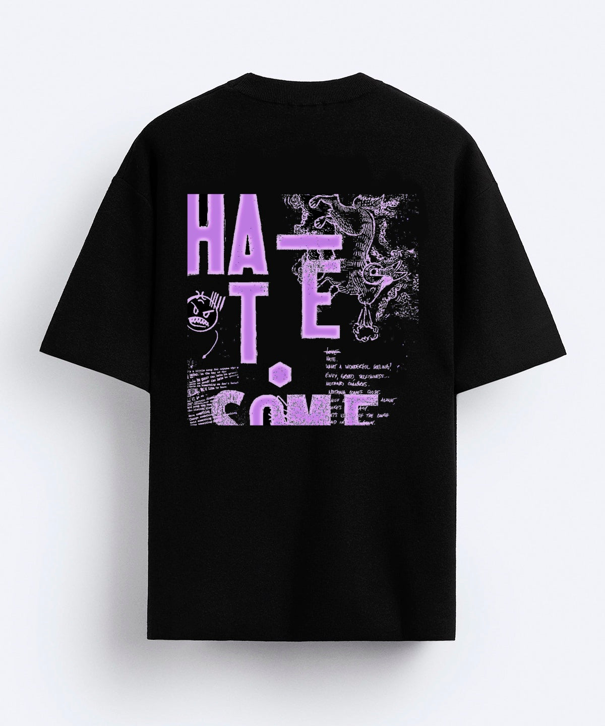 HATE  -Oversized T-shirt