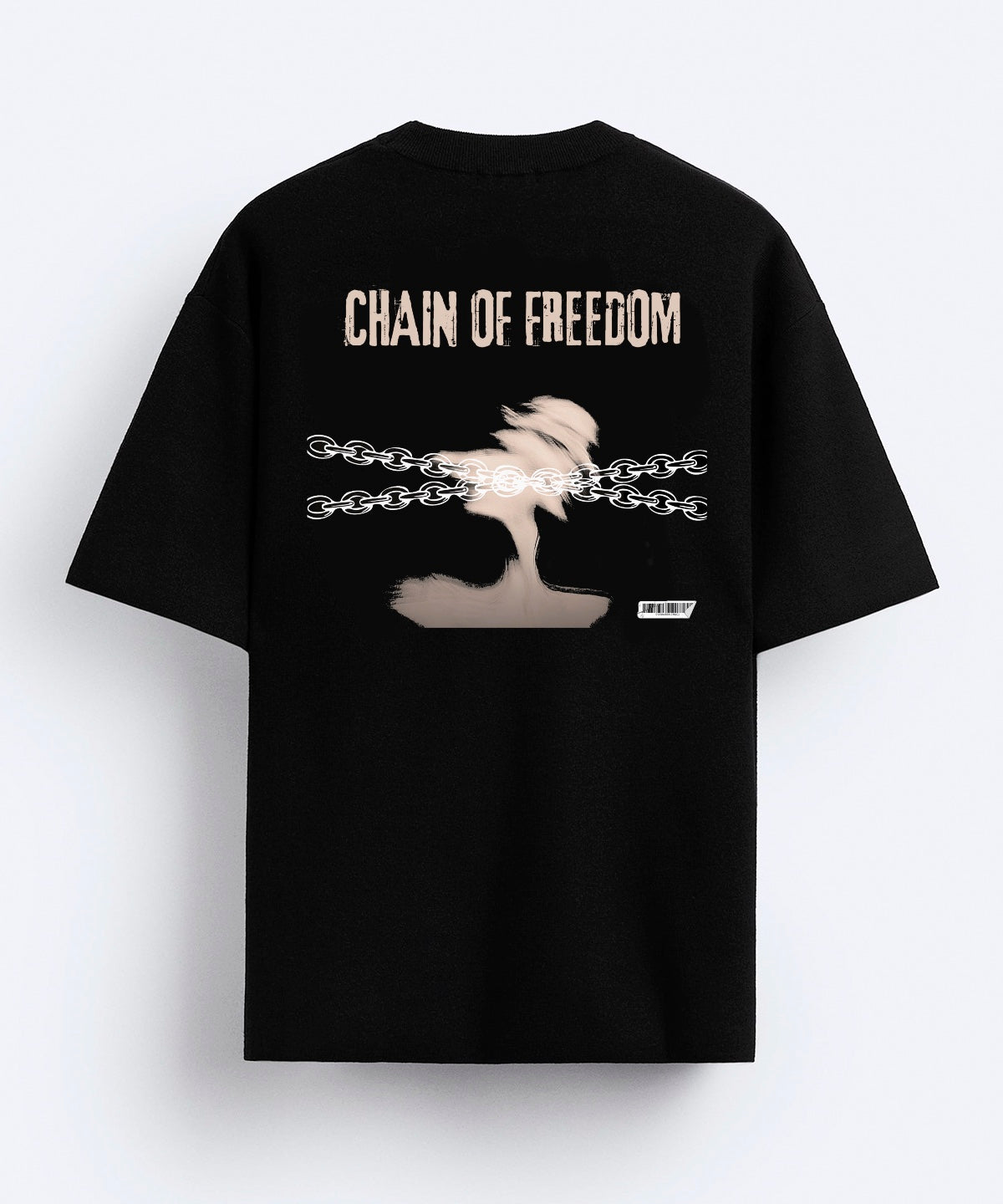 CHAIN OF FREEDOM- Oversized T-shirt