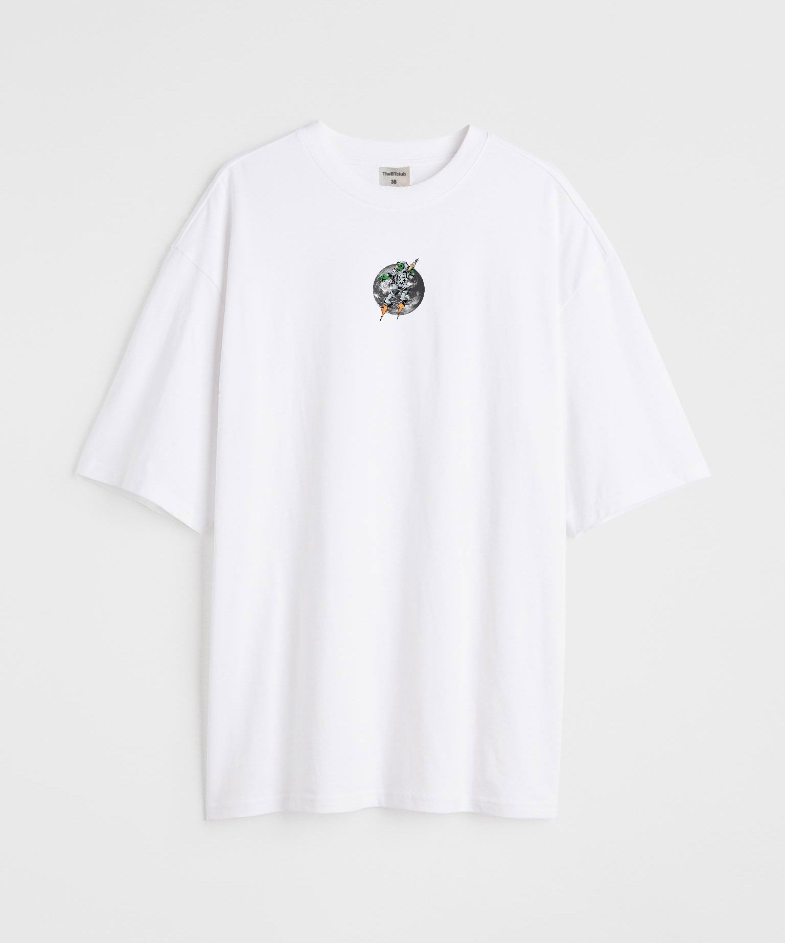 ALIENS ON FIRE  - Oversized T-shirt