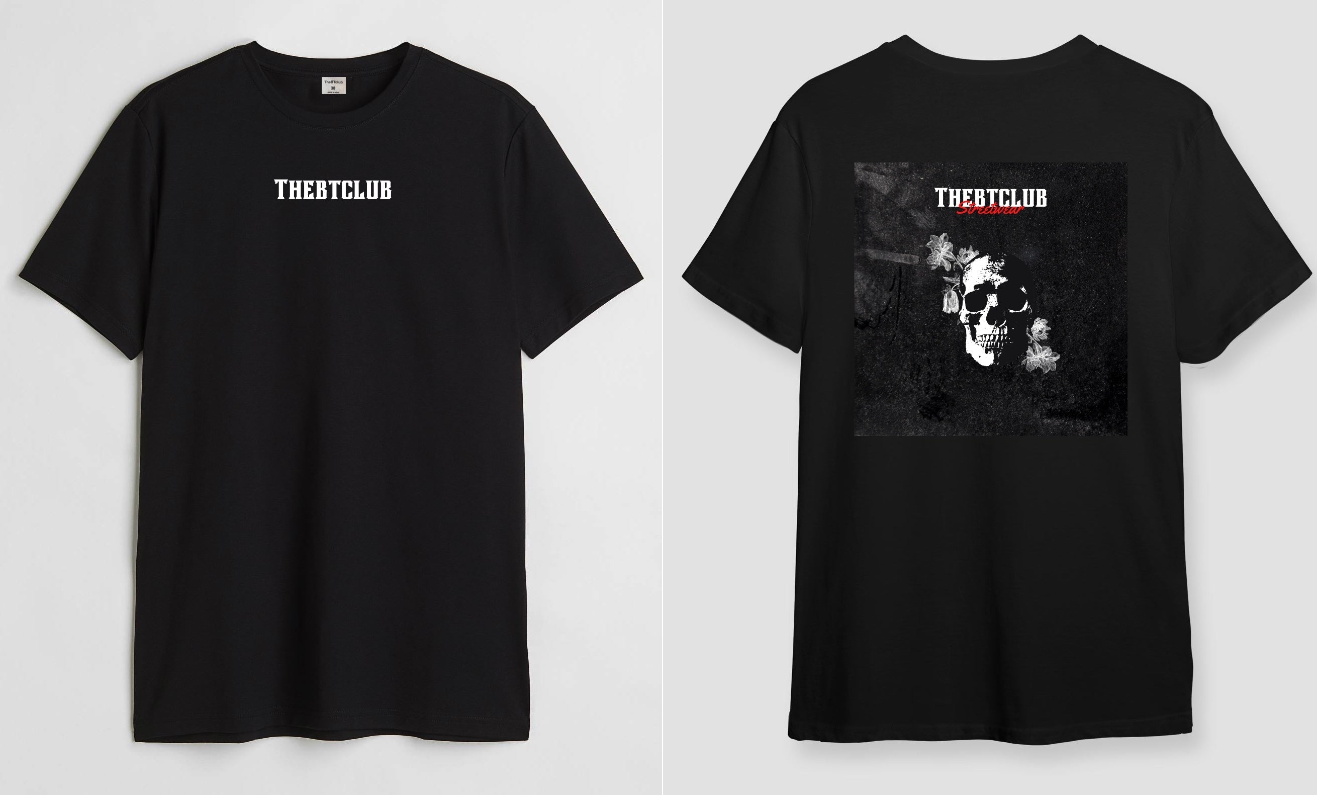 Sugar skull - Round Neck T-shirt