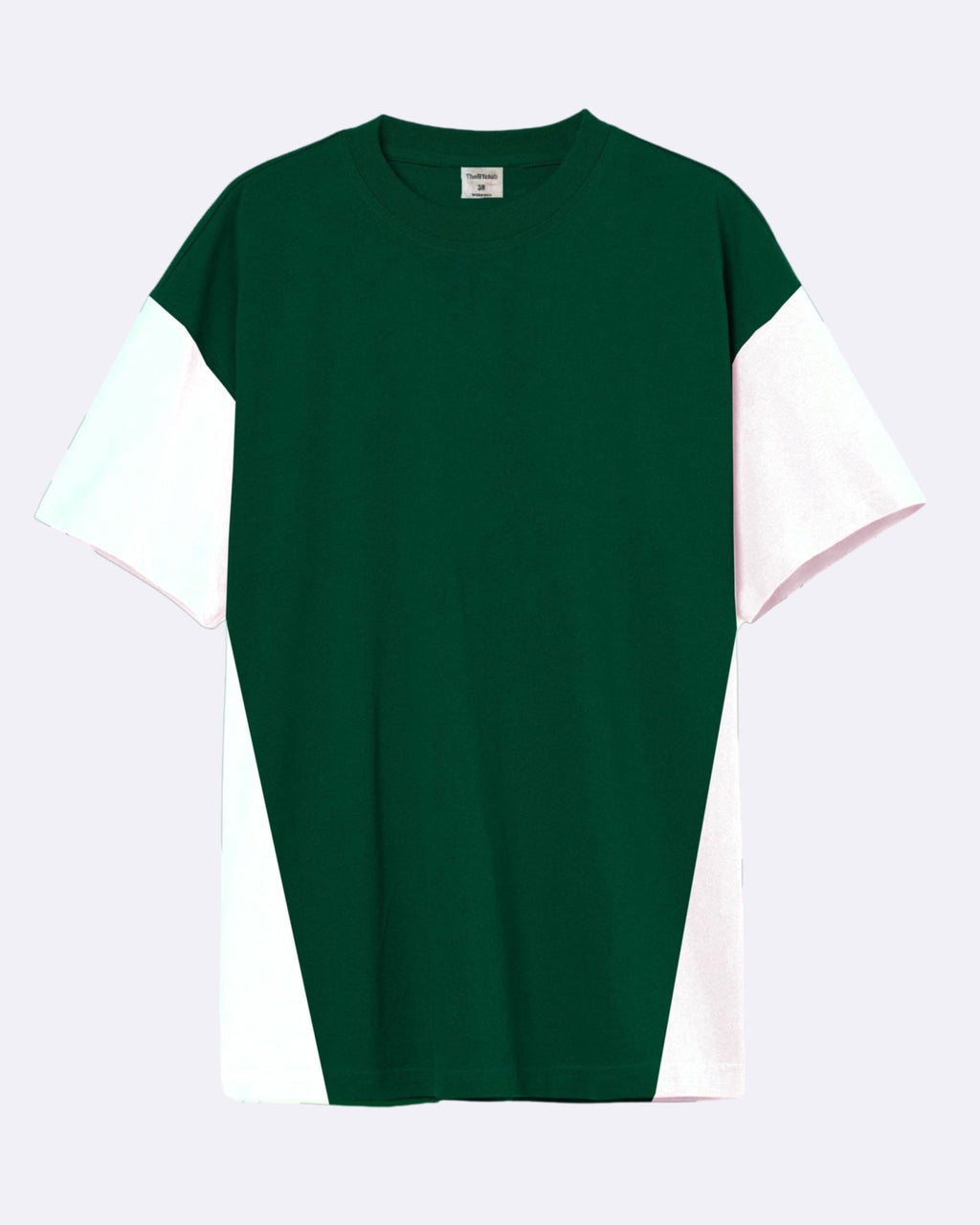 Dual Tone - Dark Green - Oversized T-shirt