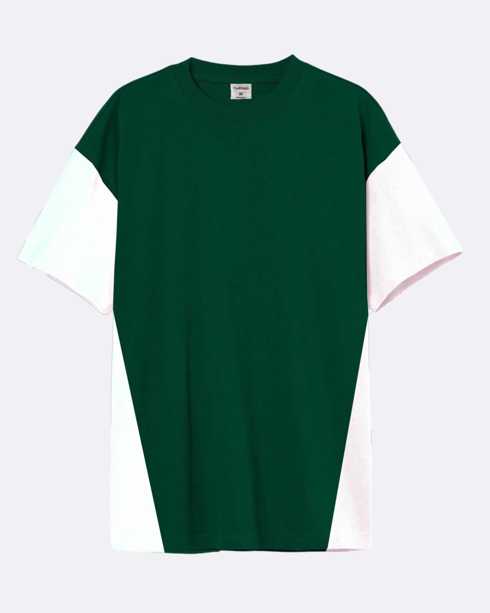 Dual Tone - Dark Green - Oversized T-shirt