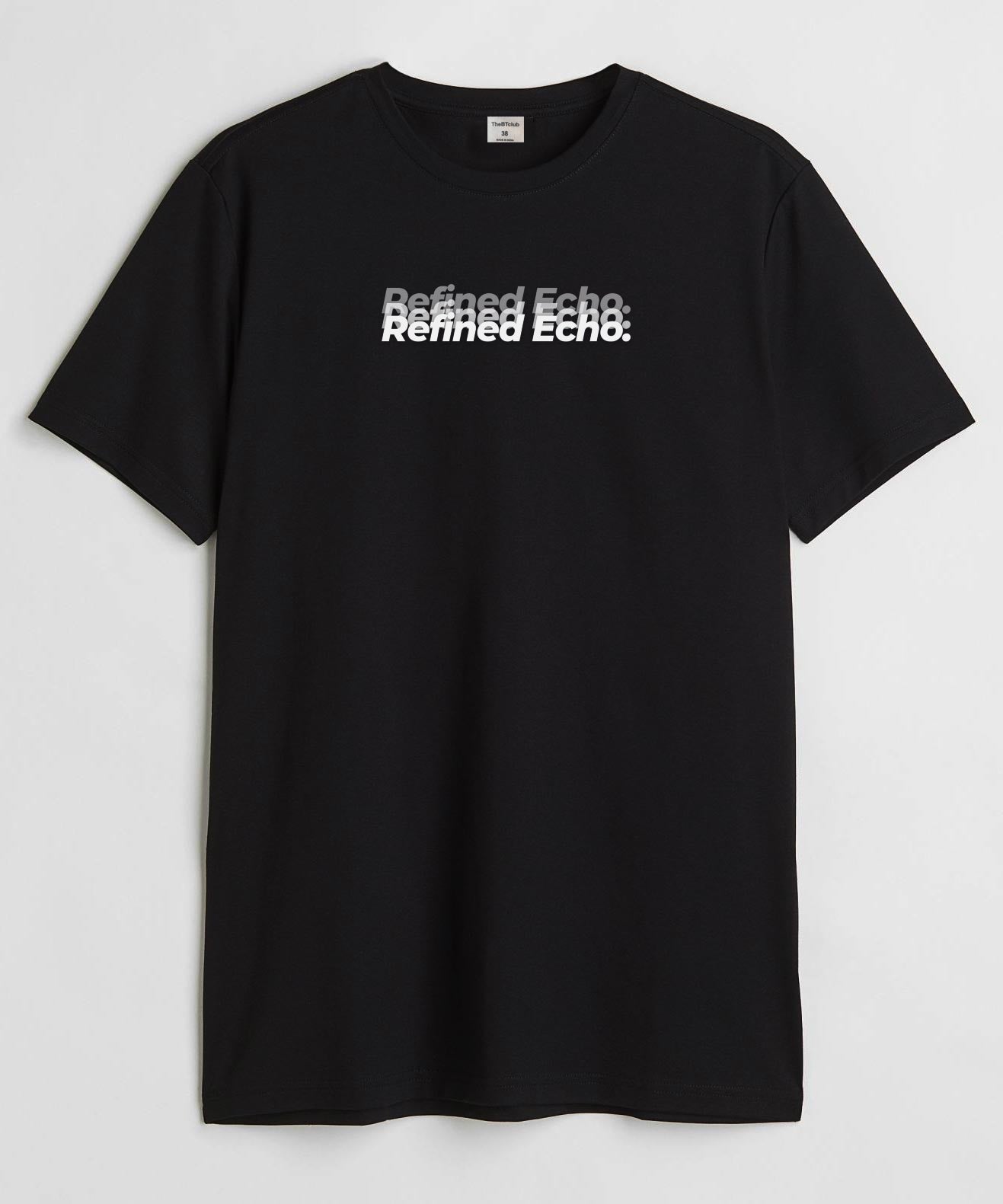 Refined echo  - Round Neck T-shirt