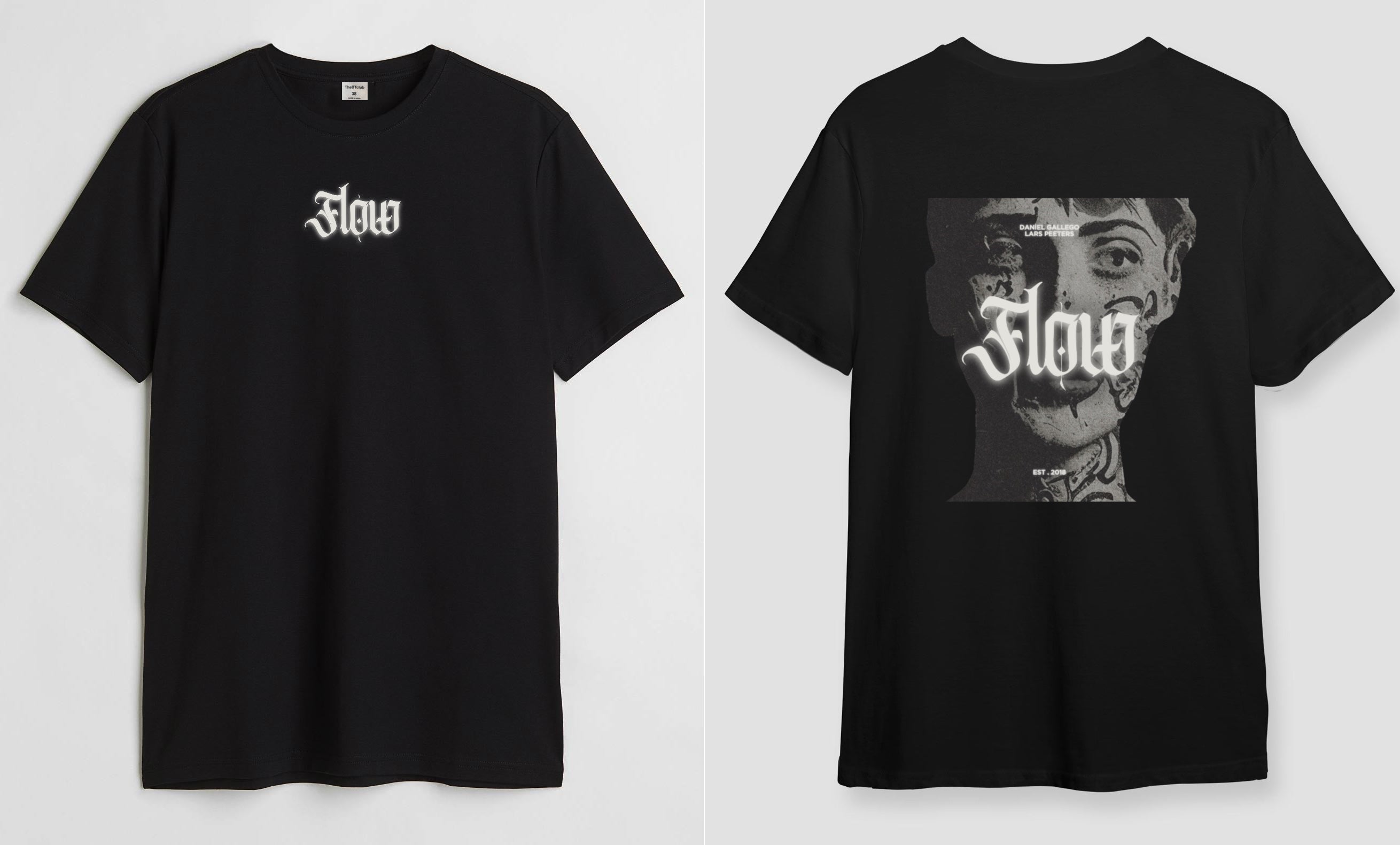 Flow  - Round Neck T-shirt