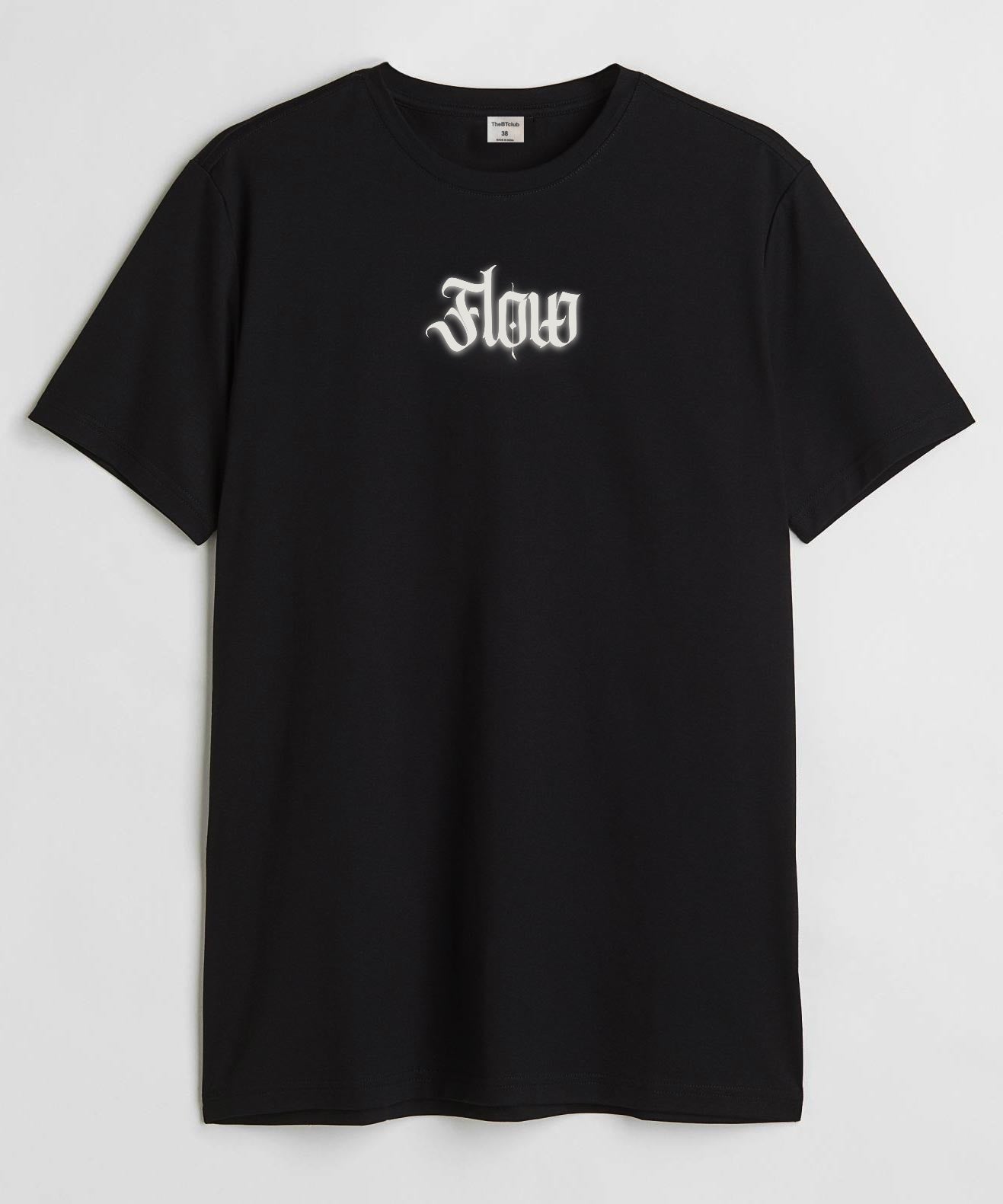 Flow  - Round Neck T-shirt