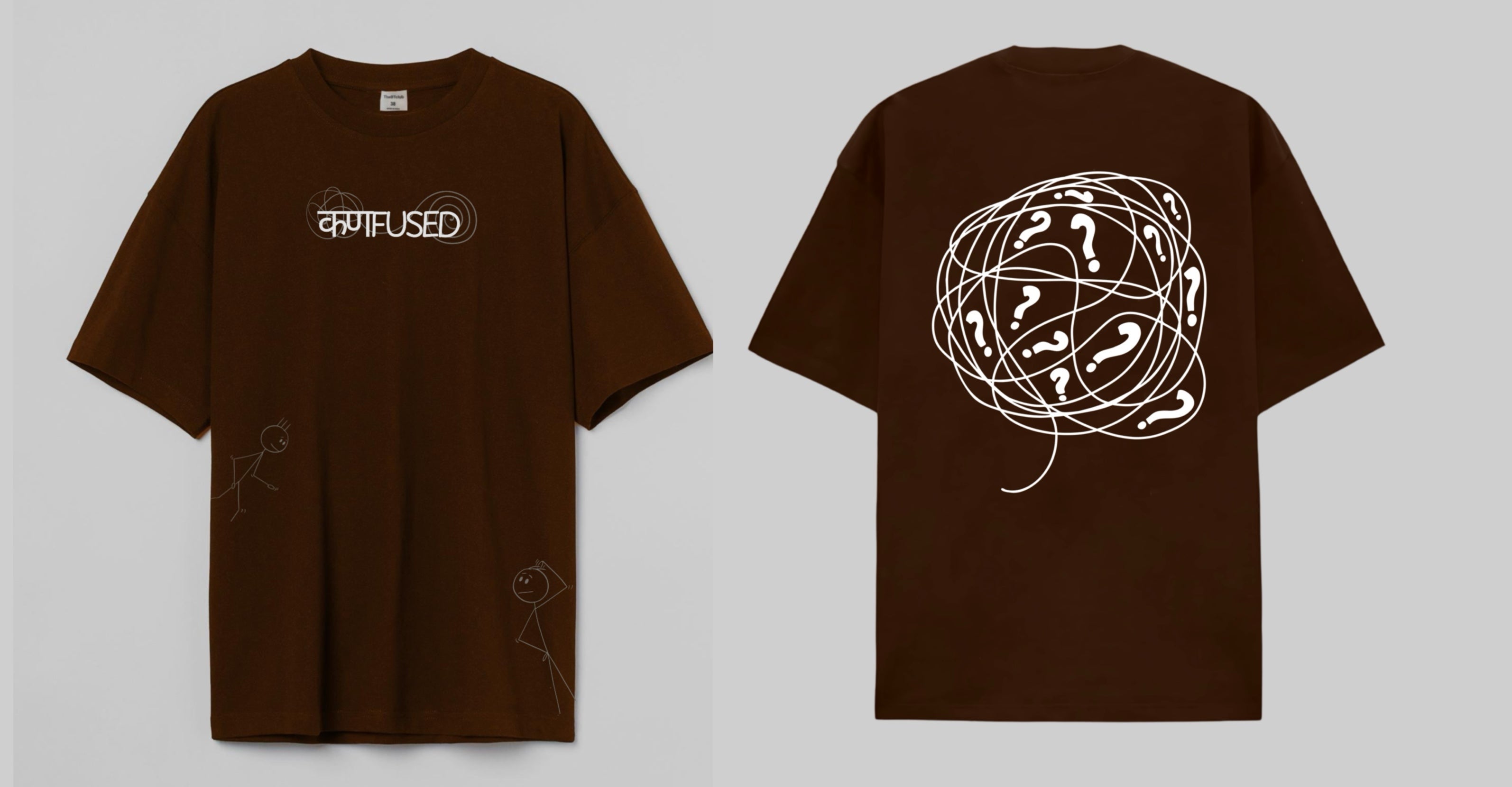 Confused - Oversized T-shirt