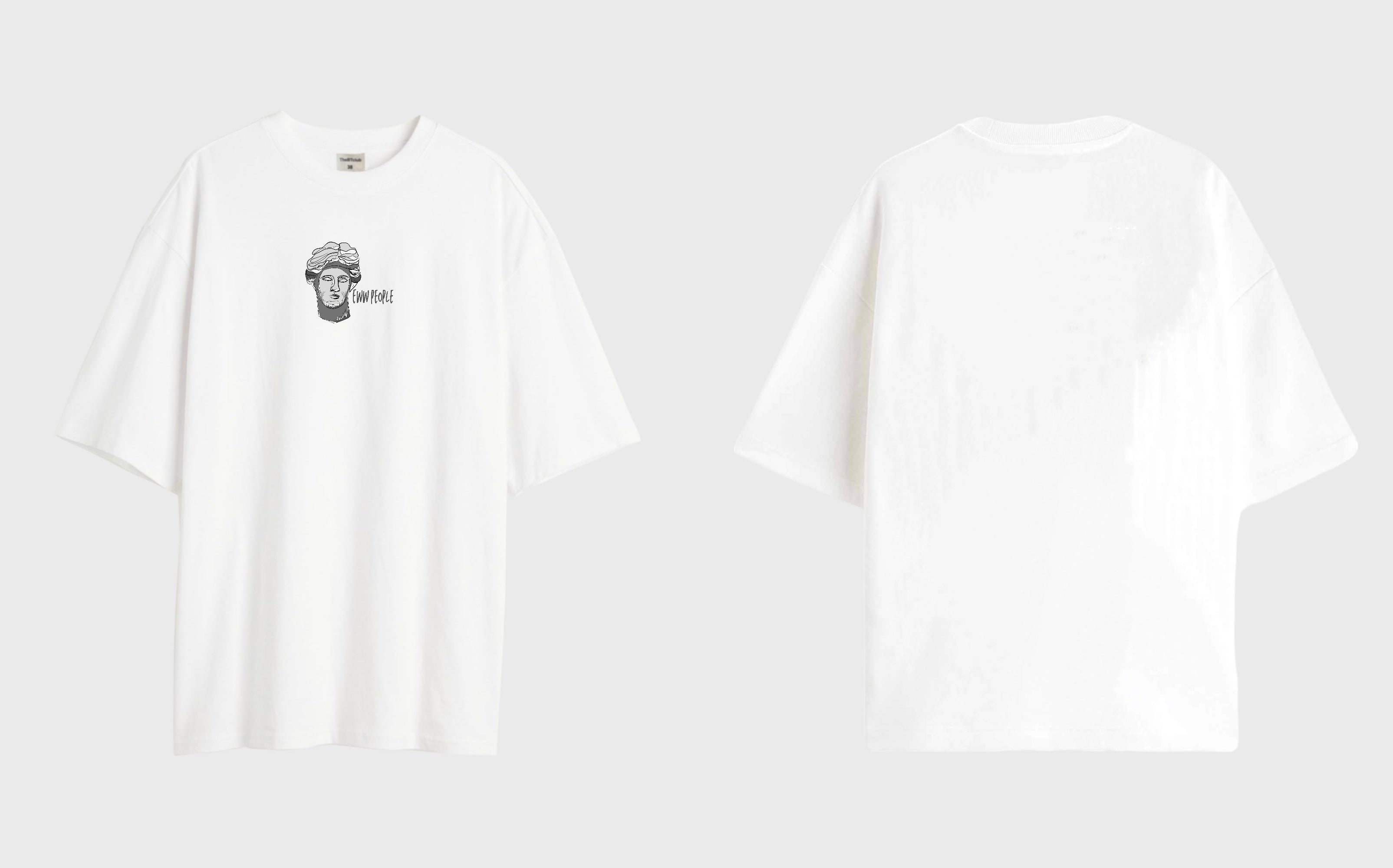 Eww people  - Oversized T-shirt