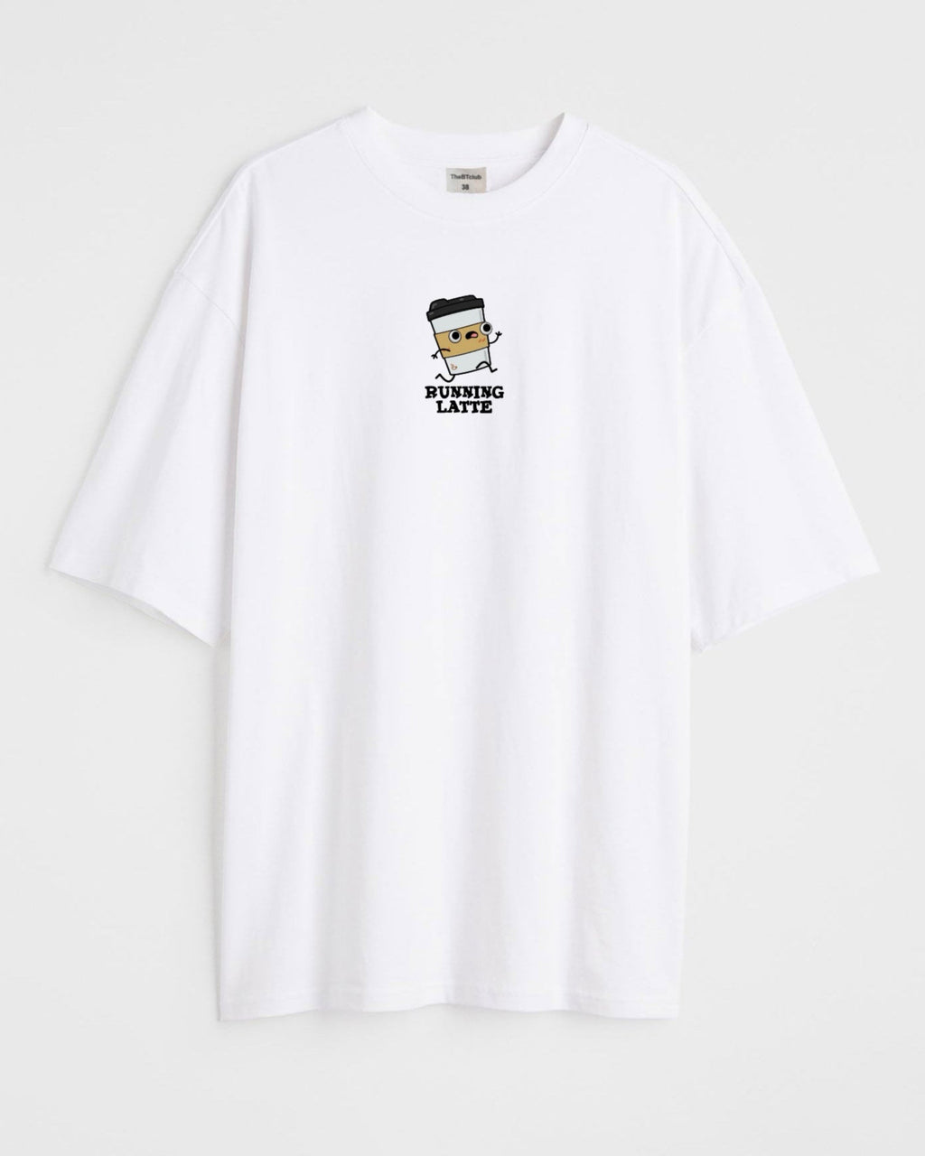 Running latte  - Oversized T-shirt
