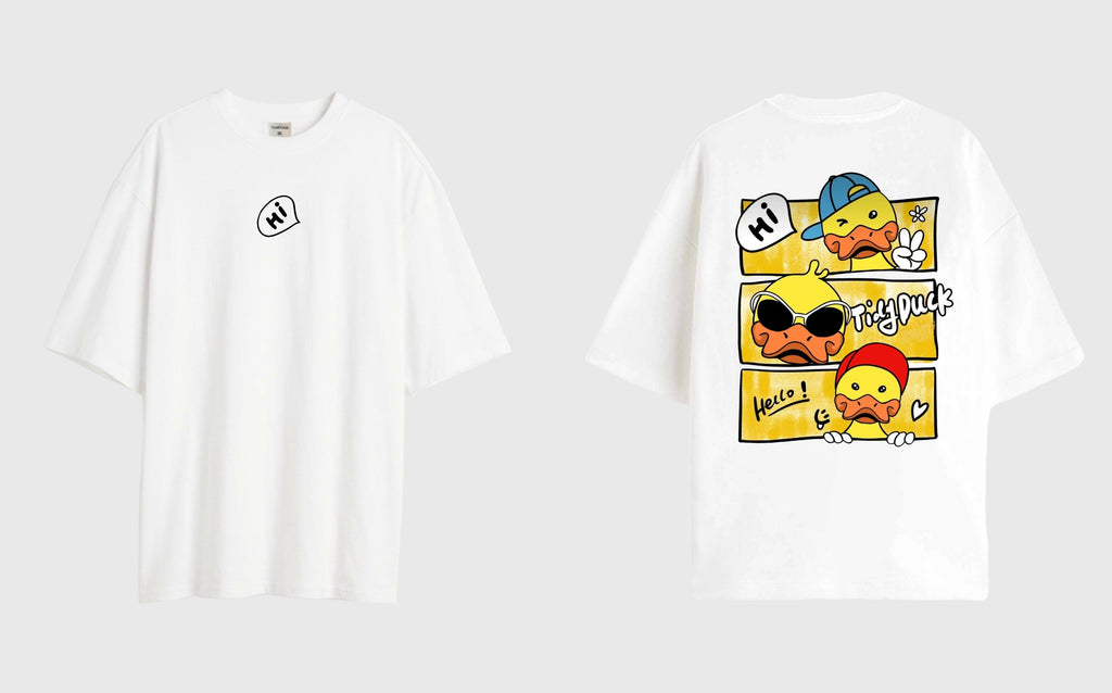 Tidy duck  - Oversized T-shirt