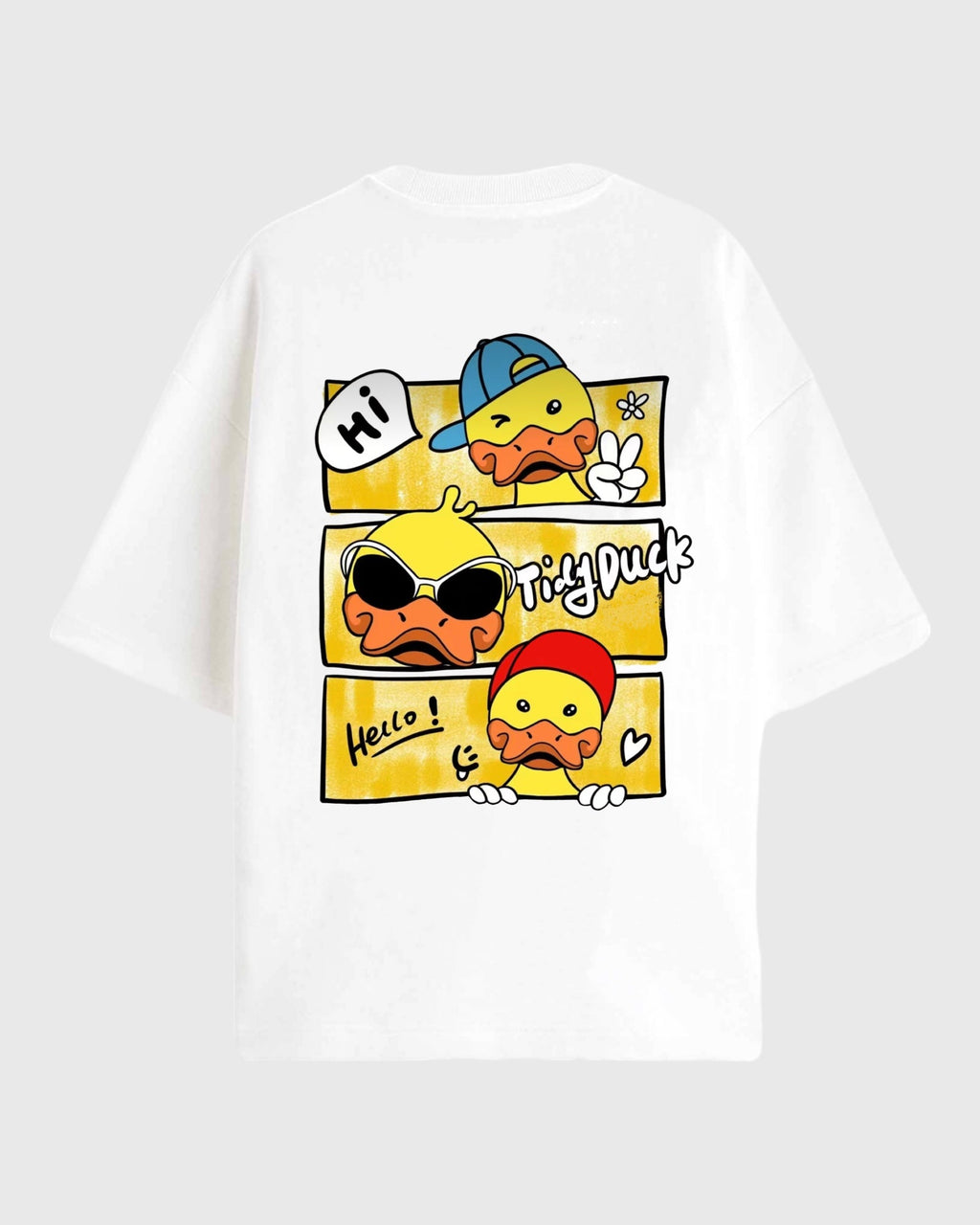 Tidy duck  - Oversized T-shirt