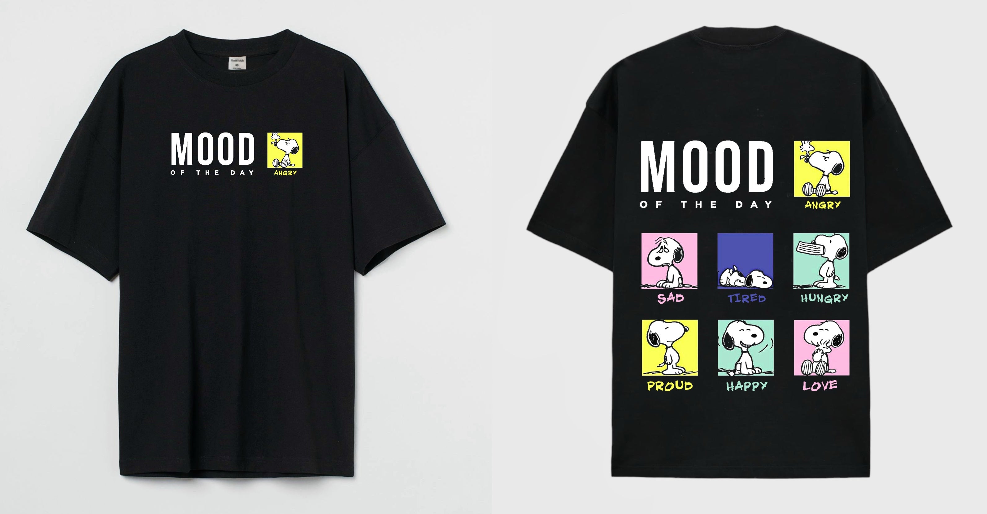 Daily  mood - Oversized T-shirt