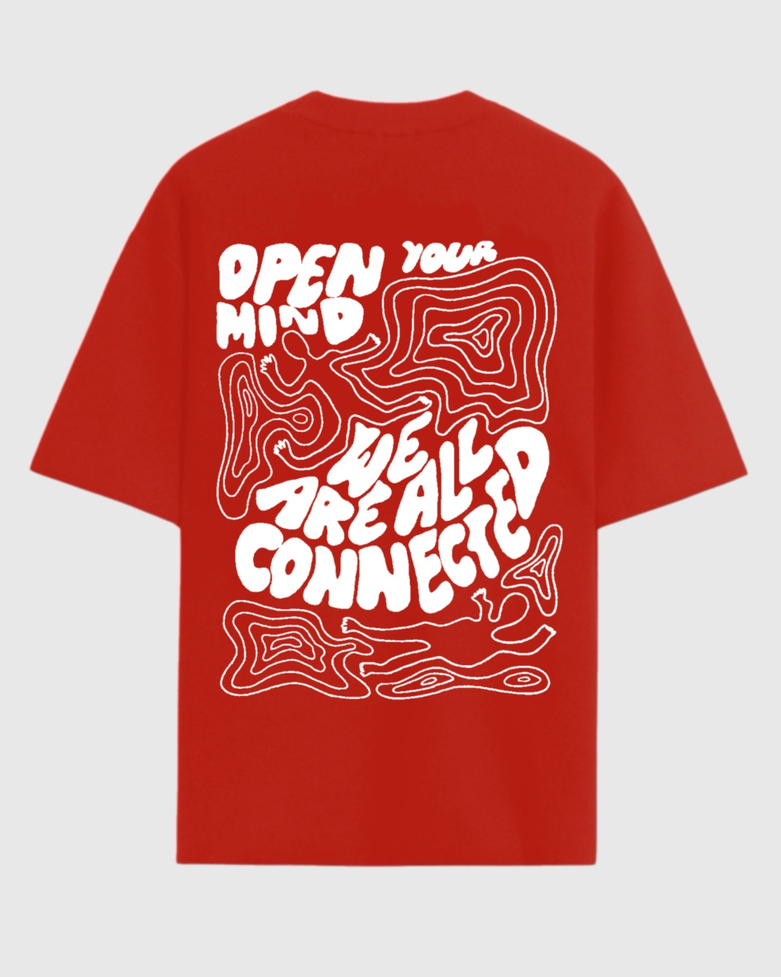 All connected   - Oversized T-shirt