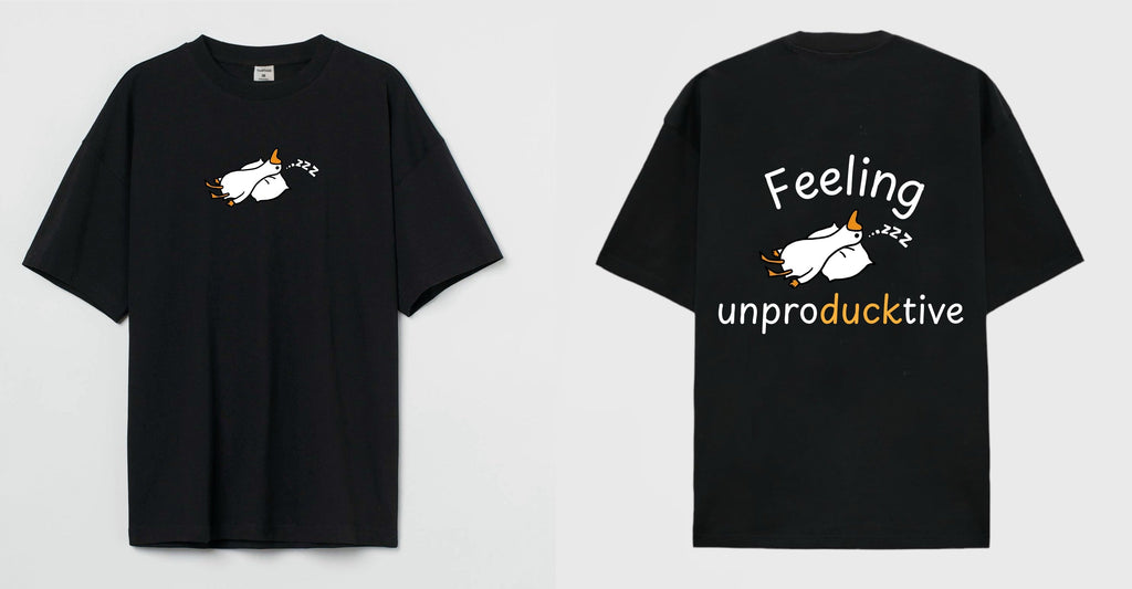 Unproducktive - Oversized T-shirt
