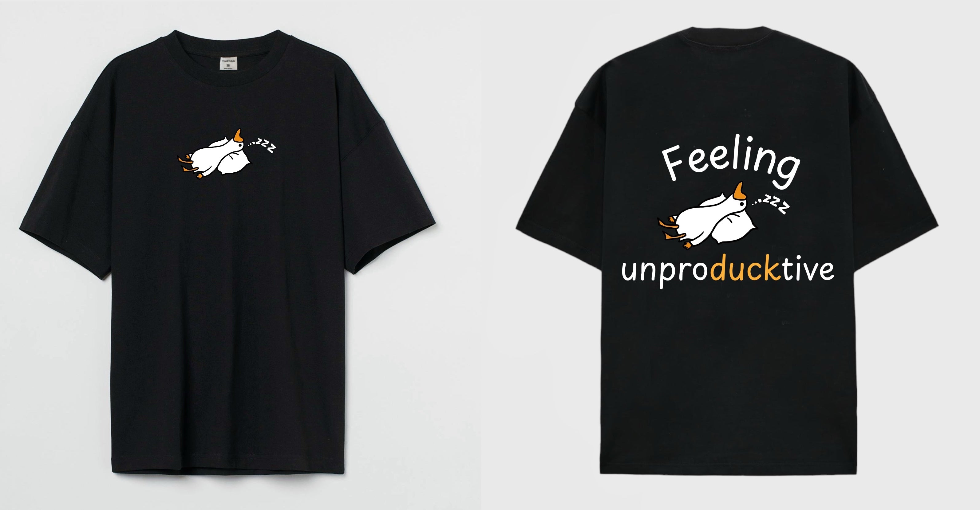 Unproducktive - Oversized T-shirt