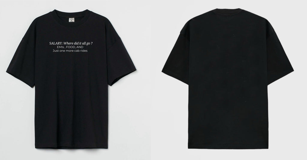 Where Did It All Go ? - Oversized T-shirt