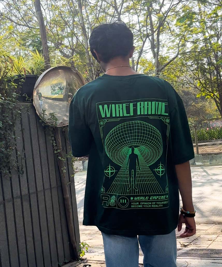 Wireframe - Oversized T-shirt
