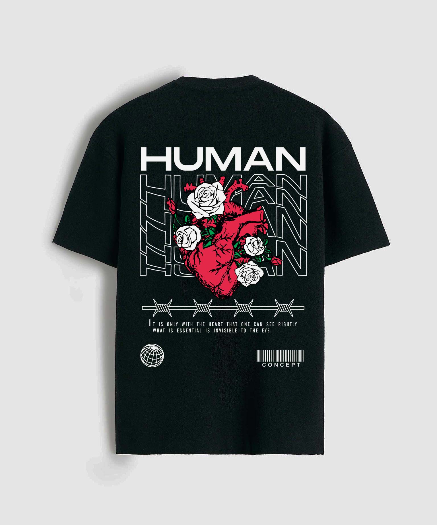 Human - Oversized T-shirt