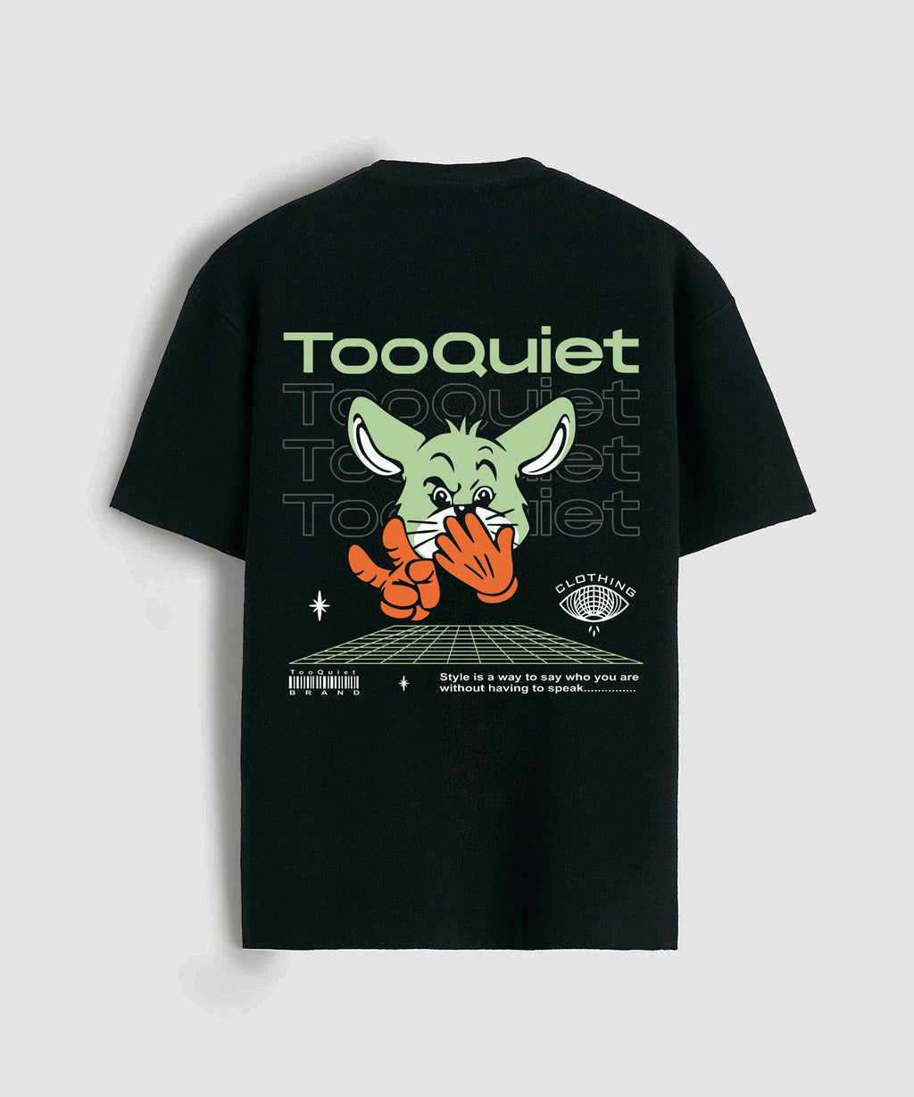 Tooquiet- Oversized T-shirt