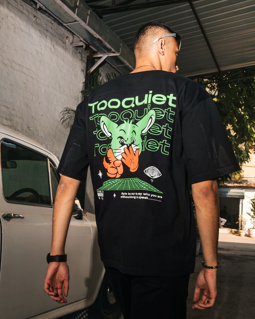 Tooquiet- Oversized T-shirt