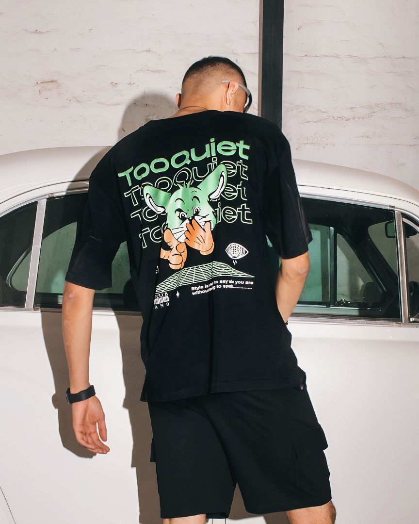 Tooquiet- Oversized T-shirt