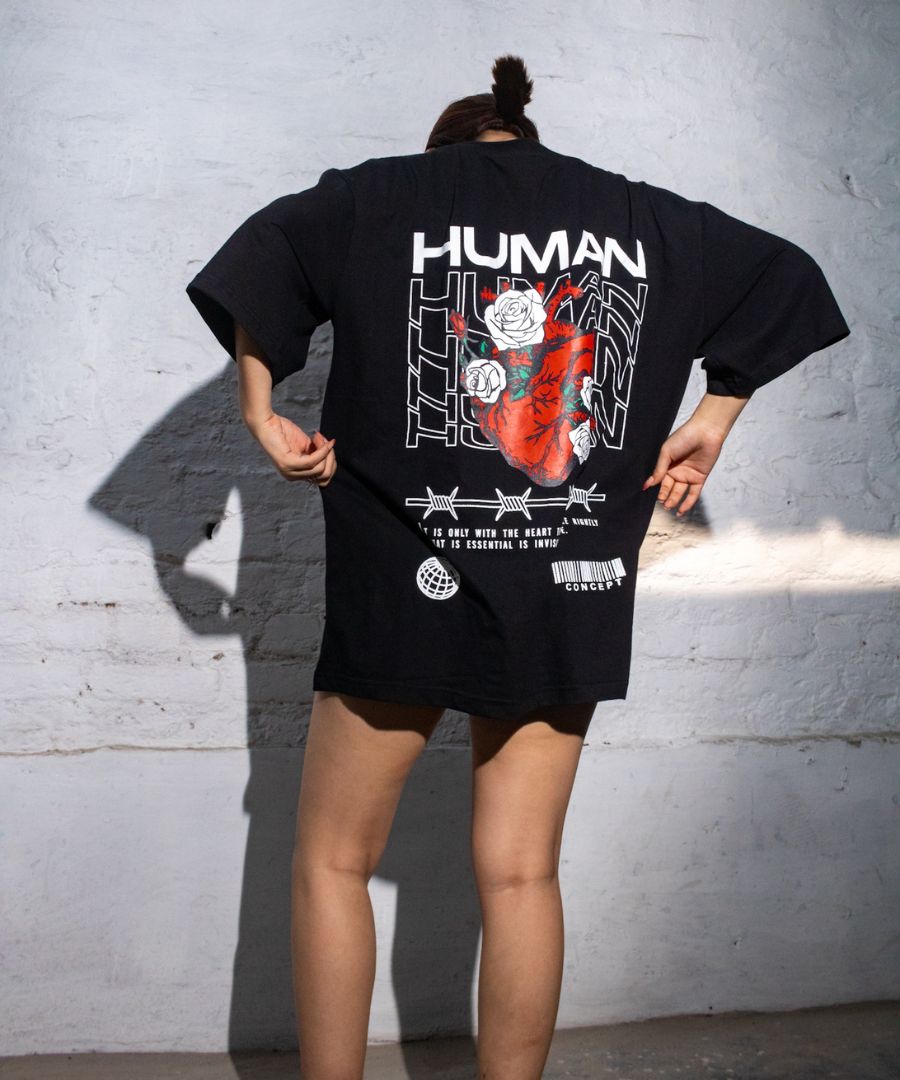 Human - Oversized T-shirt