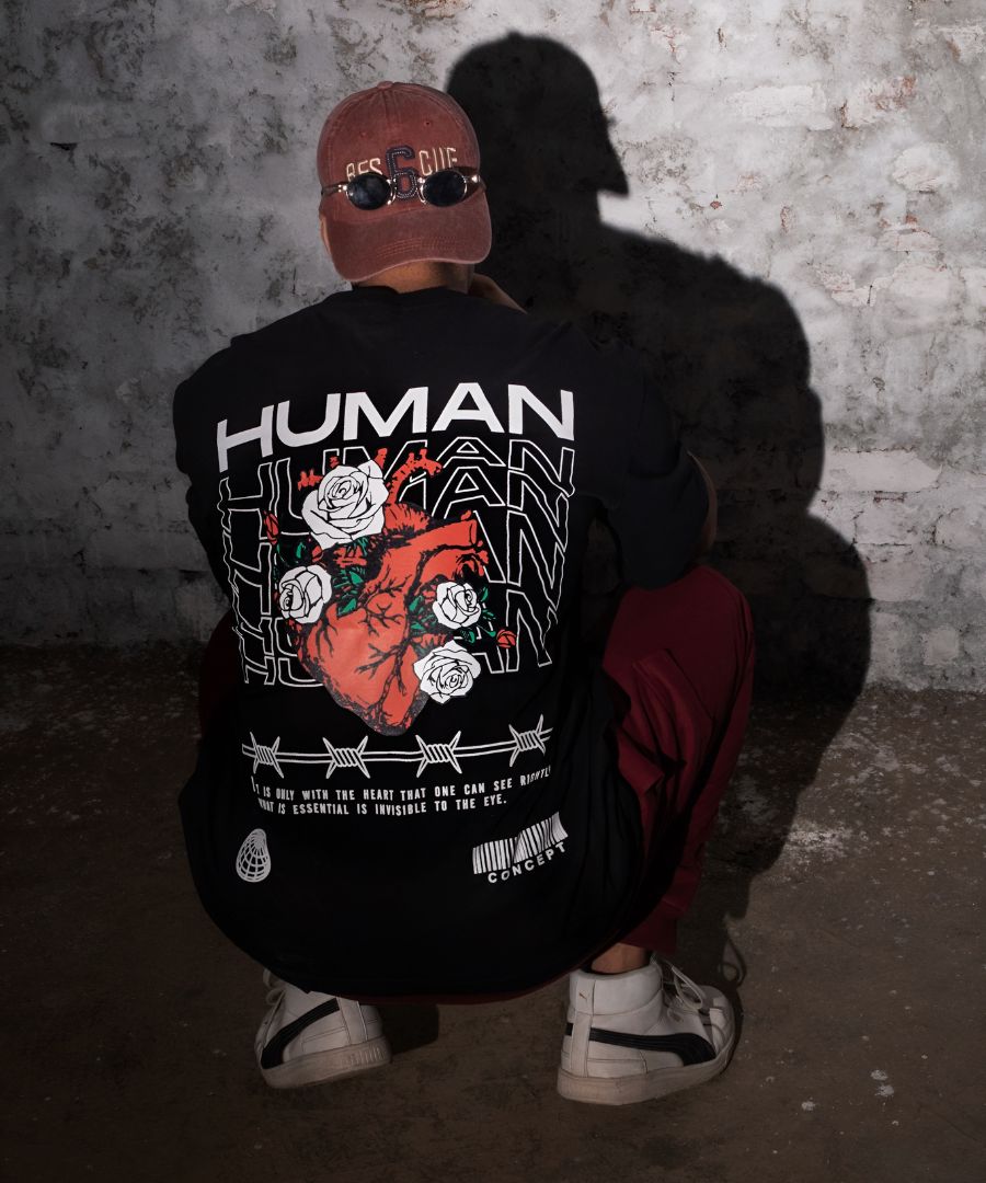 Human - Oversized T-shirt