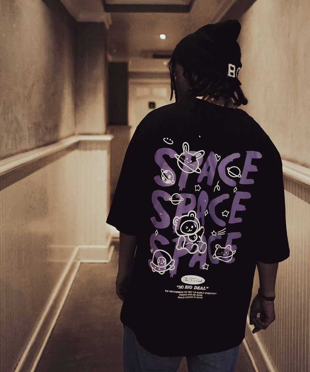 Space - Oversized T-shirt - Fifth Pocket