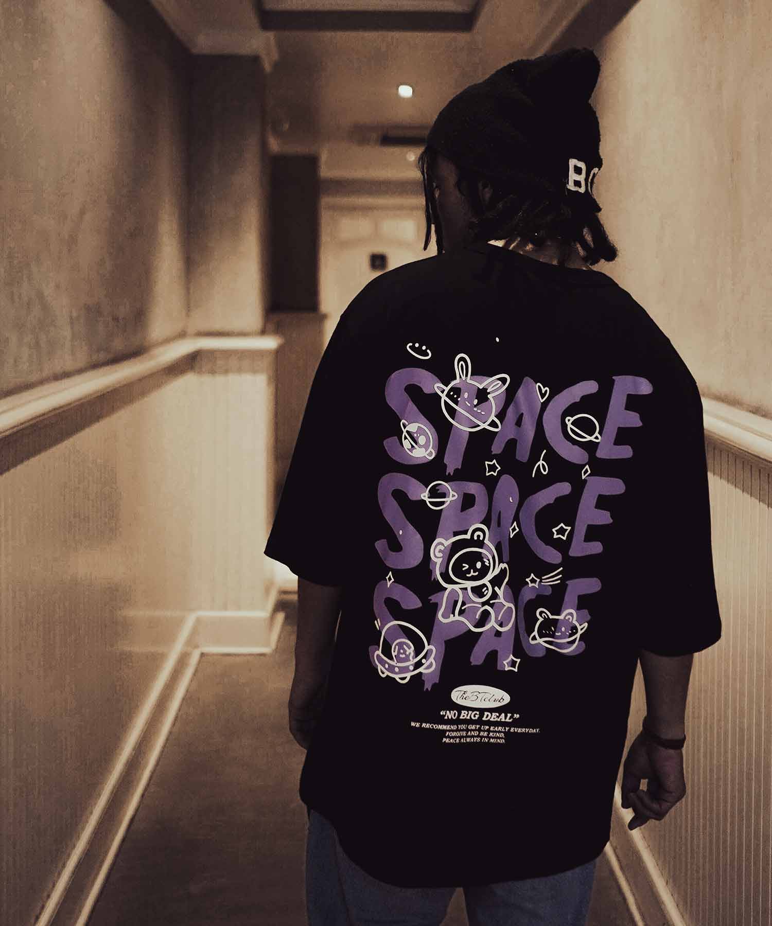 Space - Oversized T-shirt - Fifth Pocket