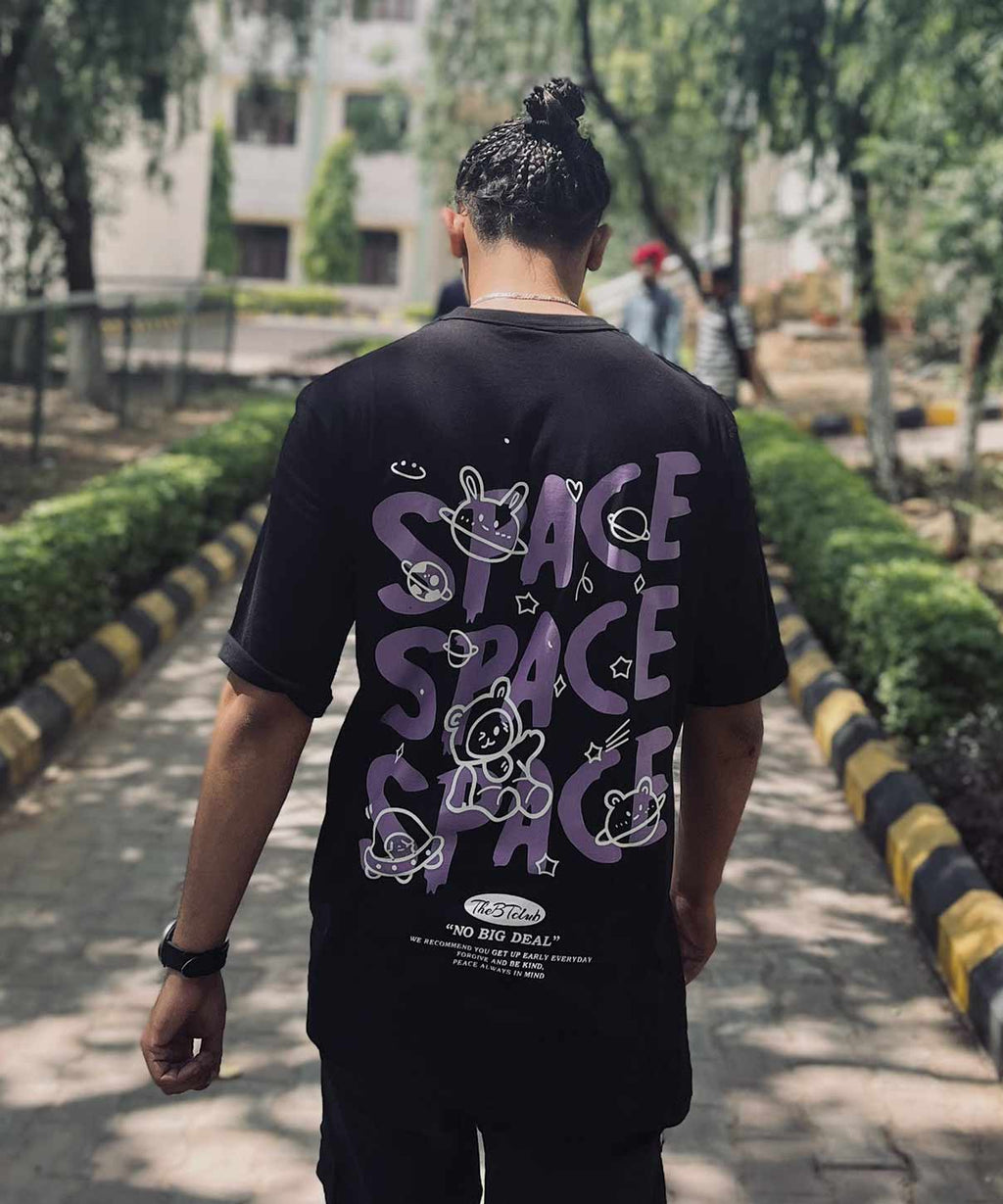 Space - Oversized T-shirt - Fifth Pocket