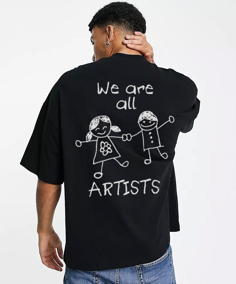 We are all artists - Oversized T-shirt - Fifth Pocket